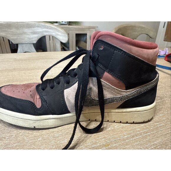 Air Jordan 1 Mid Canyon Rust Beige Sail Womens Size 9 BQ6472-202 (used) - Picture 6 of 10